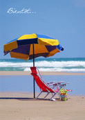 Plage et farniente sous le ciel bleu